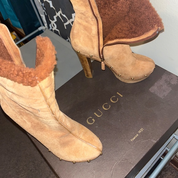 High heel gucci booties - Picture 1 of 4